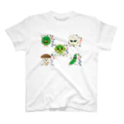 フォーヴァのベジタブル1－fruits and vegetables word chain－ベジフルしりとり－ スタンダードTシャツ