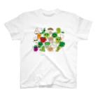 フォーヴァのベジタブルALL－fruits and vegetables word chain－ベジフルしりとり－ スタンダードTシャツ