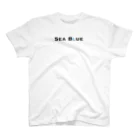 RaGe SeasOnのSea Blue 青   ロゴTシャツ Regular Fit T-Shirt