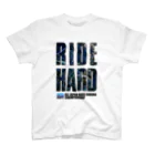 Bikeman_Enduro_ChannelのG-NET OFFICIAL GOODS RIDE HARD BLUE スタンダードTシャツ