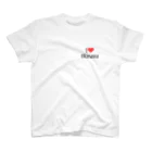 BBdesignのI Love Okinawa Regular Fit T-Shirt