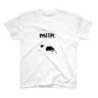 ようなのmilk black Regular Fit T-Shirt