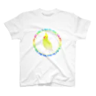 インコ丸@鳥セレブ本部のオカメインコシルエット Regular Fit T-Shirt