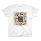 猫のイラスト屋さんのsumomo milk 202207 Regular Fit T-Shirt