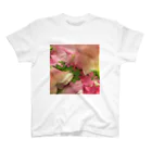 m_iのflower printed スタンダードTシャツ