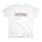 ぶたこさん。のぶたこのラインダンス(立) スタンダードTシャツ