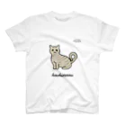 hachimaru-shopのハチ丸くんロングTシャツ スタンダードTシャツ