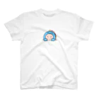 ニーちゃんの「あ、あの…」きぐるみかいじゅう(カラー)(真ん中) スタンダードTシャツ