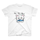 moimoiのしろねこ スタンダードTシャツ