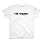 ねこの403 スタンダードTシャツ