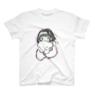 はこのいぬ_ふわふわ_ボブ スタンダードTシャツ