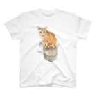 おちょぴのKeep cats warm Regular Fit T-Shirt