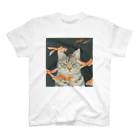 おちょぴの金魚と猫 スタンダードTシャツ