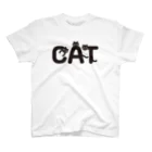 オノマトピアのCAT（タイポグラフィー） Regular Fit T-Shirt