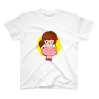 🐰Halliee⭐のほんよみちゃん スタンダードTシャツ