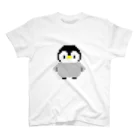 DECORの心くばりペンギン　ドット絵ver. スタンダードTシャツ