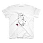 ともたろはんこのねこ＆毛糸 Regular Fit T-Shirt