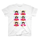 フォーヴァの全身編2－hina doll and dolls of the world－お雛はんと世界の人形たち－ スタンダードTシャツ