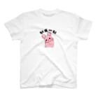 ゆめうさぎShopのいえーい（カラー） スタンダードTシャツ