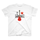 ＯＫダイレクト　powered by SUZURIのI LOVE LesPaul Regular Fit T-Shirt