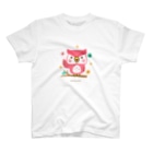 ミニマムユニヴァース@SUZURIのももいろフクロウのフクさんTシャツ Regular Fit T-Shirt