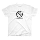 ぽぴーぴぽーのNO SMOKING Regular Fit T-Shirt