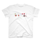 mikyacraft MIKA💓🌟赤い心臓のKawaii belt Regular Fit T-Shirt