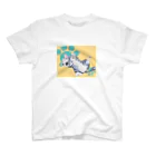 向井利元のじゃれ猫　カラフル Regular Fit T-Shirt