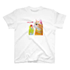 harupink🌸ペット似顔絵illustのhello my friend  Regular Fit T-Shirt