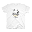 こねこねこねこのこねこねこねこ(白) Regular Fit T-Shirt