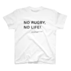 Play! Rugby! のNO RUGBY, NO LIFE! Regular Fit T-Shirt