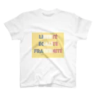 frenchfrenchのLiberté Égalité Fraternité Regular Fit T-Shirt