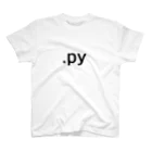 やまなつの拡張子シリーズ「.py」 スタンダードTシャツ