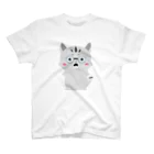 i-ry(アイリー)のメガネ猫 スタンダードTシャツ