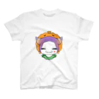 Happybirthdayのハロウィン コウモリねこ Regular Fit T-Shirt