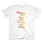 Smil3LABOのSmil3labo 音楽と共にいる服　マンダラロゴ Regular Fit T-Shirt