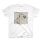 うるマートのシンプルかわいいポメラニアンのうる(実写の犬) スタンダードTシャツ