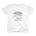 Too fool campers Shop!のSHIZENnoMORI01(黒文字) Regular Fit T-Shirt