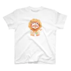 Yukie Shiratori (しらとり ゆきえ)のライオン君とネズミ君 Regular Fit T-Shirt