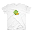 ましゅーーーーーーストアのドット絵 メロン スタンダードTシャツ