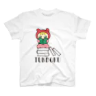 ユタカのてでべびちゃんショップの読書のてでべびちゃん Regular Fit T-Shirt