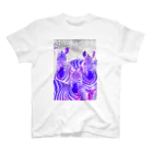 MiYoKa-BISHのPurple Zebra by MiYoKa-BISH スタンダードTシャツ