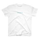 海月の街 aocoのaocoロゴTシャツ(水色文字) くらげ Regular Fit T-Shirt