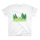 Nursery Rhymes  【アンティークデザインショップ】の春日野 Regular Fit T-Shirt