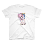 弐０Heartsの狐巫女 Regular Fit T-Shirt