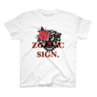 zodiac signの虎 Regular Fit T-Shirt