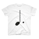 Orchestra:Suzuri支店の付点四分音符 スタンダードTシャツ