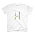 SoftcreamのロゴT “H” スタンダードTシャツ