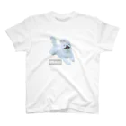 こはるびよりの困り顔ペキニーズこはるのUSAGIシリーズ スタンダードTシャツ