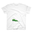 913WORKS WEB SHOP SUZURIのカラスアゲハの幼虫Tシャツ スタンダードTシャツ